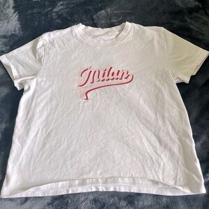 SUNDAY BEST (ARITZIA) GRAPHIC BABY TEE